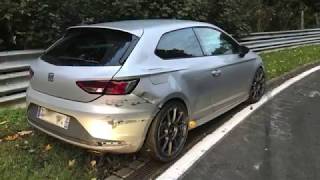 I CRASHED MY LEON CUPRA ON NURBURGRING