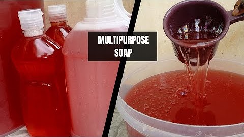 How to make quality multipurpose liquid soap at home//step by steps tutorial//Beginners friendly