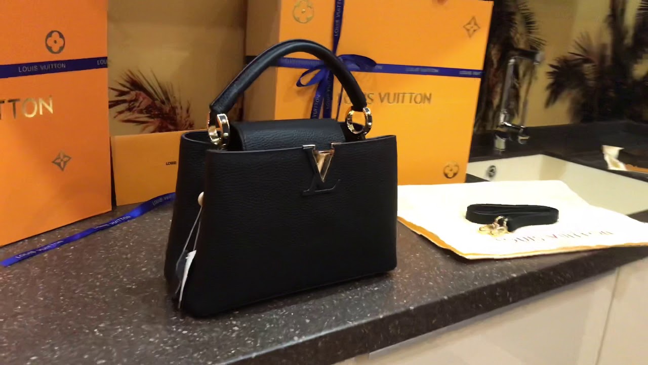 Сумка Louis Vuitton Capucines BB LV сумочка - YouTube