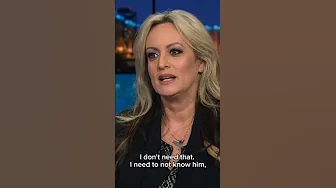 Stormy Daniels: 'I don't want millions... I need to be able to have peace." thumbnail