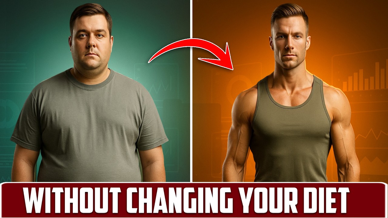 How to Lose Belly Fat WITHOUT Changing the Diet