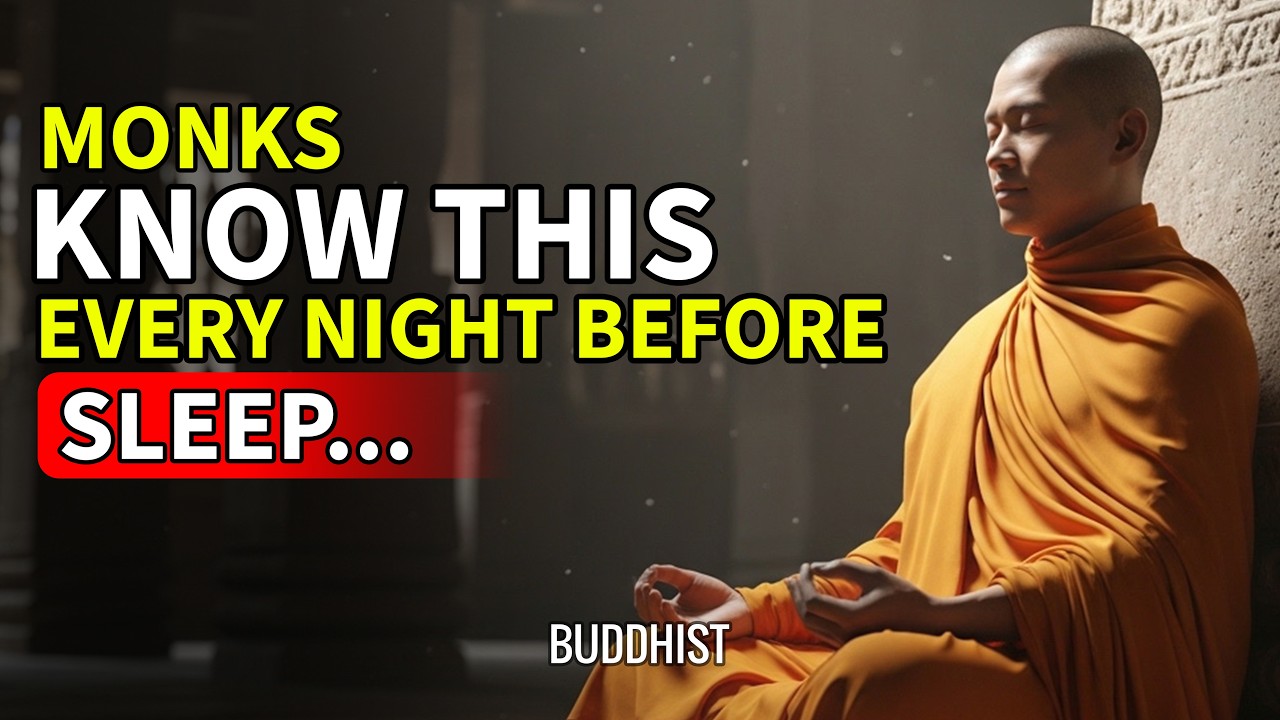 The 3-Minute Buddhist Ritual That Activates Self-Healing During Sleep | Daily Dharma Light