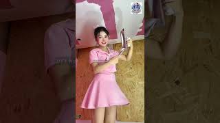 Pink Outfit + Pink Drywall! 🌸 The Most Aesthetic Plastering 🚧 #diyhandywoman