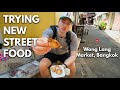 Trying New STREET FOOD At One Of BANGKOK’S Best Markets (Wang Lang Market)