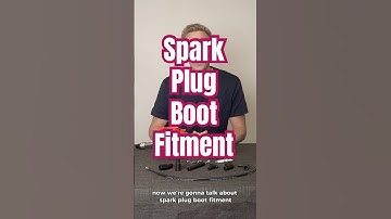 Spark Plug Boot Fitment  #speedingnu #sparkplugs