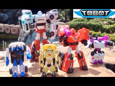 Tobot in Real Life! All Characters. 