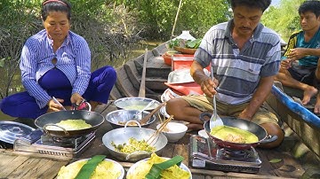 Bánh Xèo Tép Đồng Bông Điên Điển | Nét Quê #274