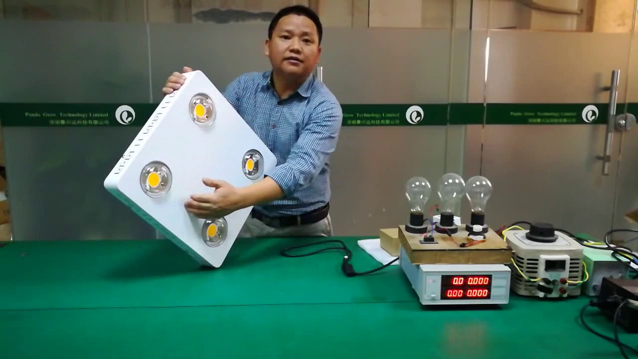 CREE CXB3590 X4 400 watts COB led grow light