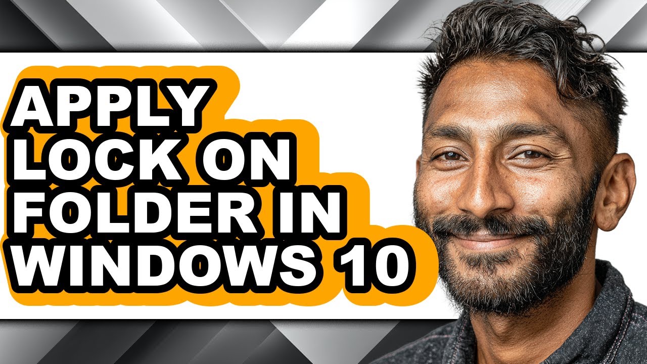 How to Apply Lock on Folder in Windows 10 - Easy Guide - YouTube