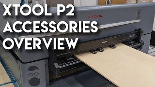 xTool P2 CO2 Laser - Accessories Overview