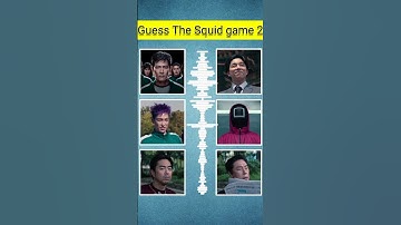 Guess the Squid game 2 player 456 | salesman | thanos #shorts #squidgame2 #quiz