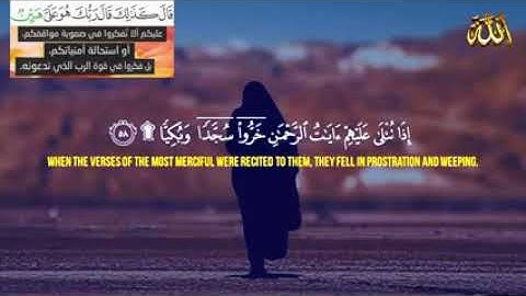 ارح سمعك 🎧 تلاوة هادئة تريح القلب و العقل (سورة مريم) Surah Maryam ❤️