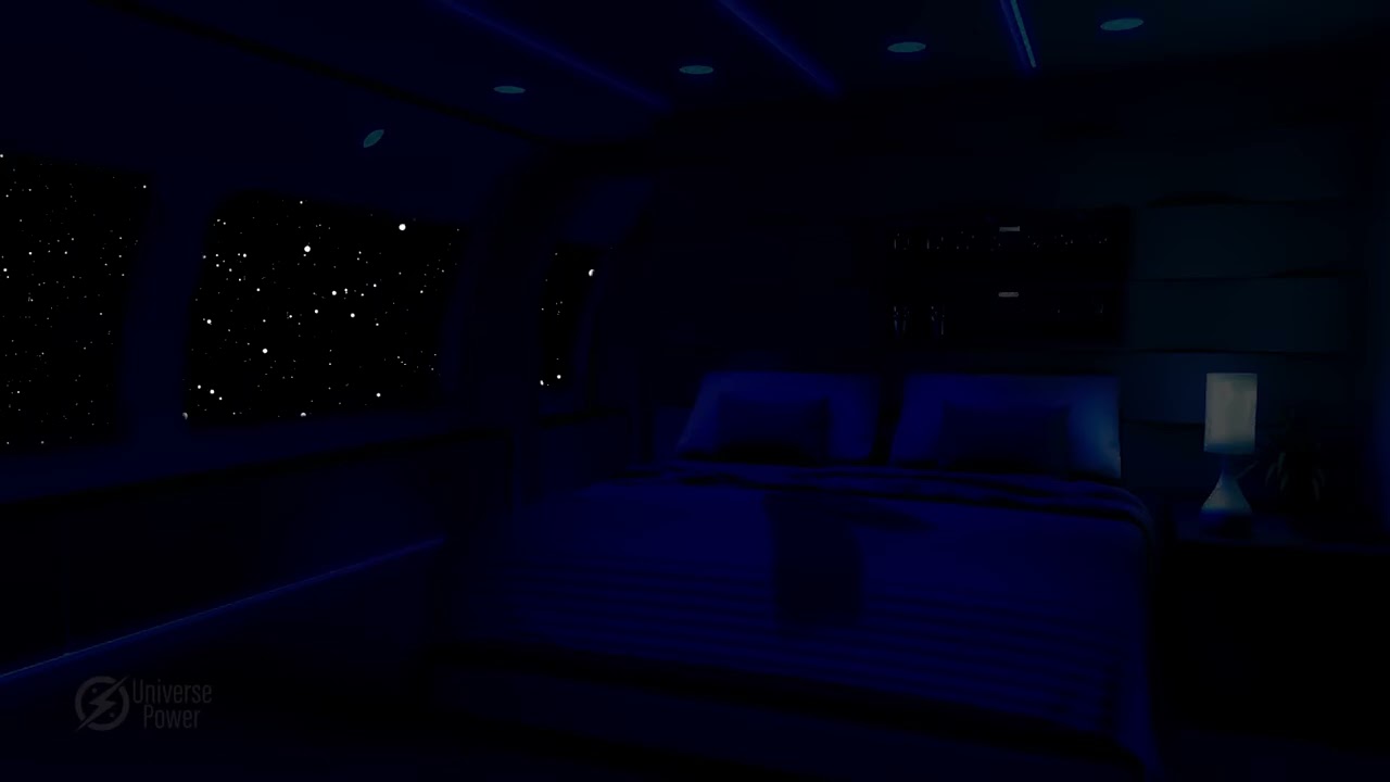 Space trip in distortion | space white noise | Deep Relaxation 10 H