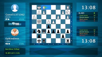 Chess Game Analysis: Guest51371362 - Epikindinos, 0-1 (By ChessFriends.com)