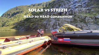 Solar vs Strizh  Inflatable Jet Boat Comparison