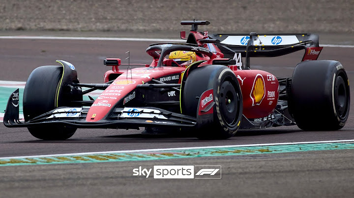 Il PRIMO GIRO di Lewis Hamilton su una Ferrari 🔴🟡