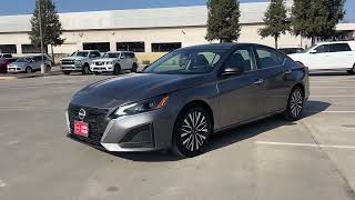2024 Nissan Altima Gungray Charcoal madera Visalia Fresno Financing Clovis Used stock Service High_