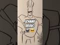 Sketching Johnny Bravo Like It’s 1999 #drawing #art #cartoon