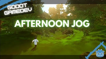 Afternoon Jog - Godot 3D Concept Scenes!
