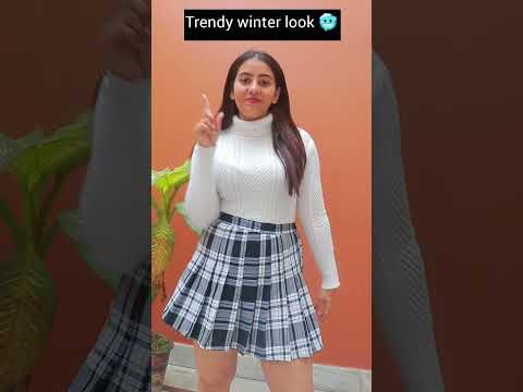 Trendy winter look for women🥶 | what I ordered vs what I got from amazon | Vanya singh #shorts