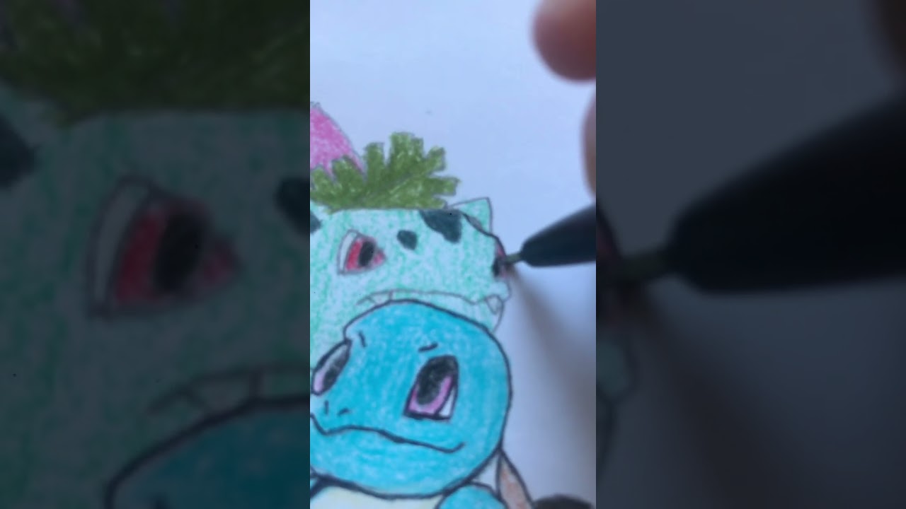Drawing Every Pokémon! Pt. 9: Ivysaur 