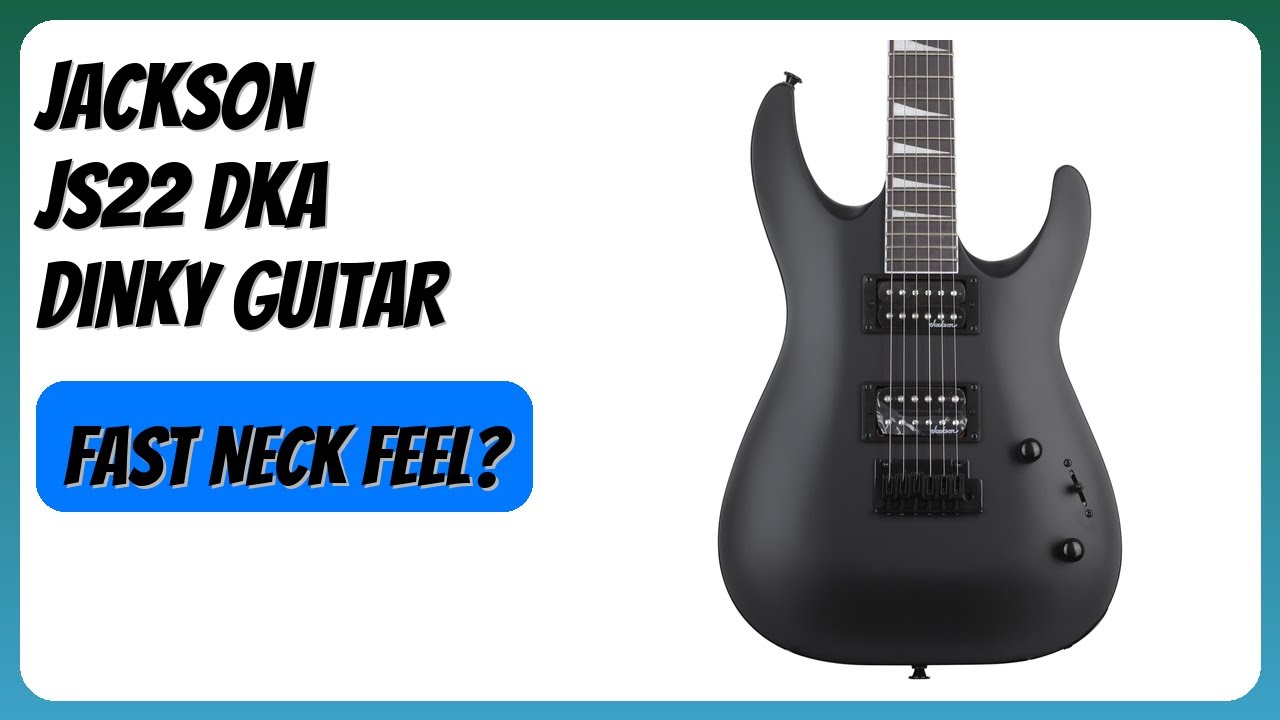 REVIEW (2026): Jackson JS22 DKA Dinky Guitar. Features