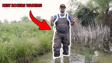 Our NEW BREATHABLE Waders PROTECT your BOOTS! (Rogers Elite 2-in-1 Insulated Breathable Waders)