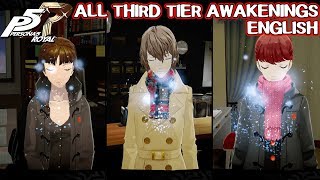 All Third Tier Awakenings - Persona 5 Royal