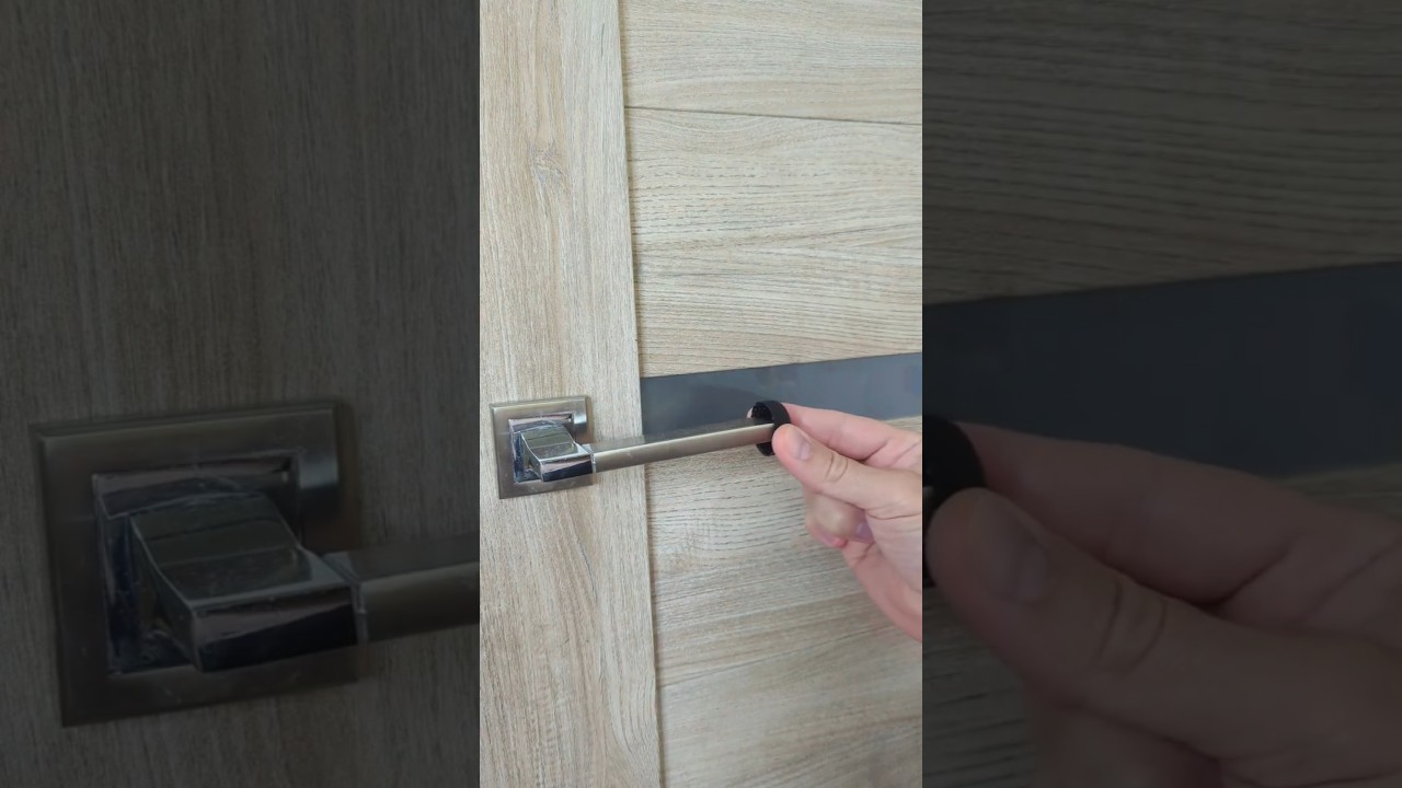 Установщик дверей поделился хитростью! 