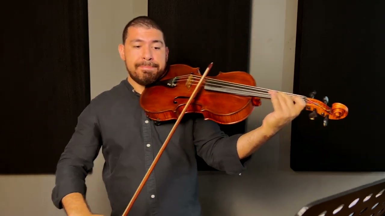 Johannes Palaschko - opus 86 | Estudo 8 para viola solo - Arioso