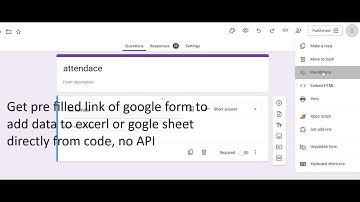 Get pre filled link of your google form to add data from python scripts to google spreadsheet, excel