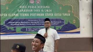Bupati Kutim Hadiri Buka Bersama Ramadhan 1445hikatan Alumni Tekhnik Pertanian Stiper Kutai Timur