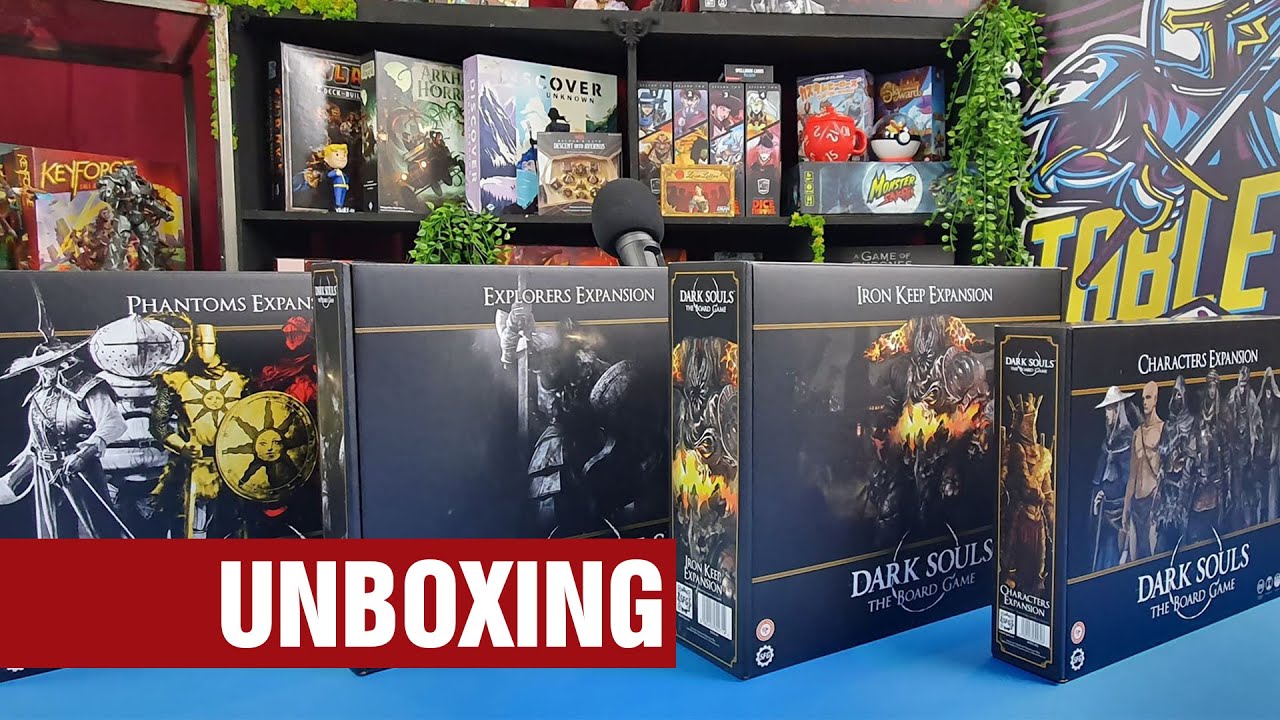 Dark Souls - Iron Keep, Phantoms, Explorers & Characters Expansion -  Unboxing - YouTube
