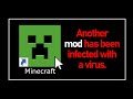 Minecraft and your pc may be infected with a virus again please check