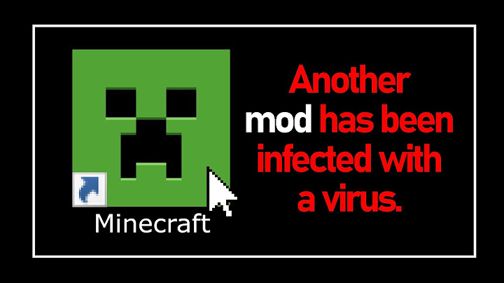 Minecraft (and your PC) may be infected with a virus again. Please check!