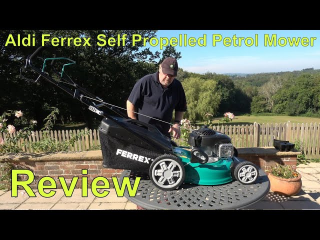 Terugbetaling schoenen Parel Aldi - Ferrex Petrol Self Propelled Mower - Review and Demonstration -  YouTube