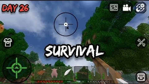 Survival day 26 hunting using muskets Mini block craft