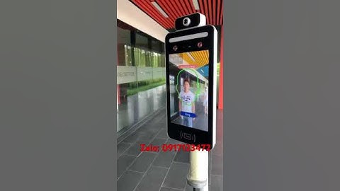 Máy chấm công đo nhiệt độ qua khuôn mặt AI09TF