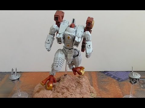 warhammer】XV104 リップタイド バトルスーツをフル可動に改造 - YouTube