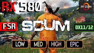 SCUM | RX 580 8GB | Ryzen 3 3100 | All Settings | FSR | DX 11/12 Benchmark | Gameplay | 1080p SCUM | RX 580 8GB | Ryzen 3 3100 | All Settings | FSR | DX 11/12 Benchmark | Gameplay | 1080p