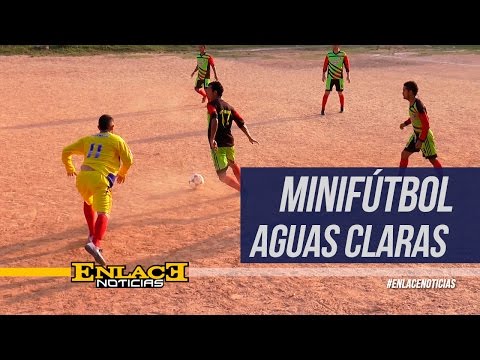 Continúa torneo de minifútbol en Aguas Claras