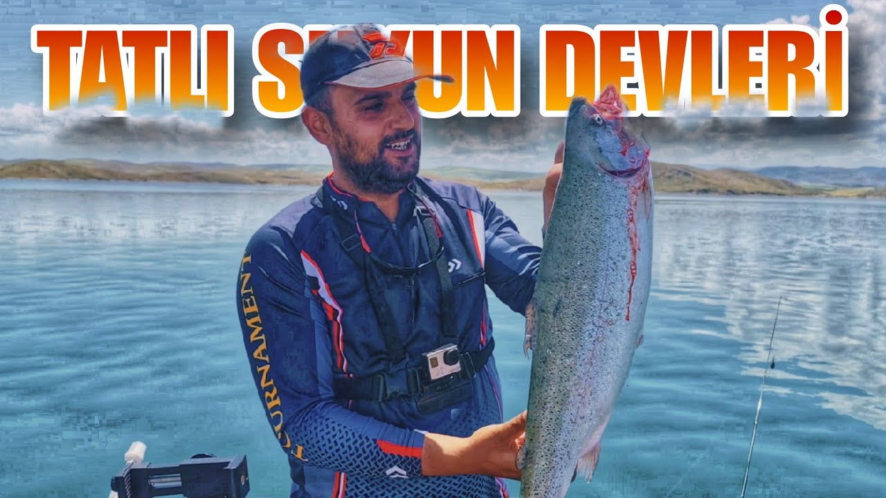 Tatlı Suyun Dev Balıkları Somonlar! / Alabalık Avı #fishing #bigfish