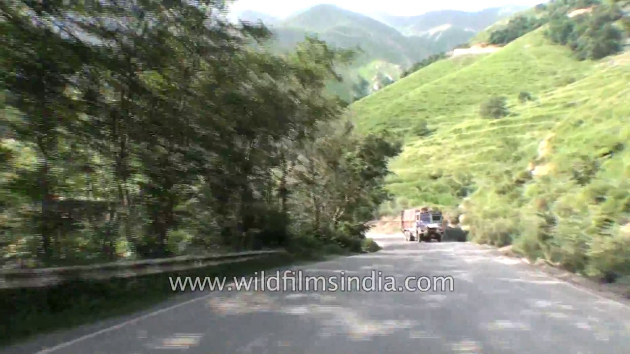 Driving from Jawahar tunnel to Banihal in Jammu and Kashmir Part 5