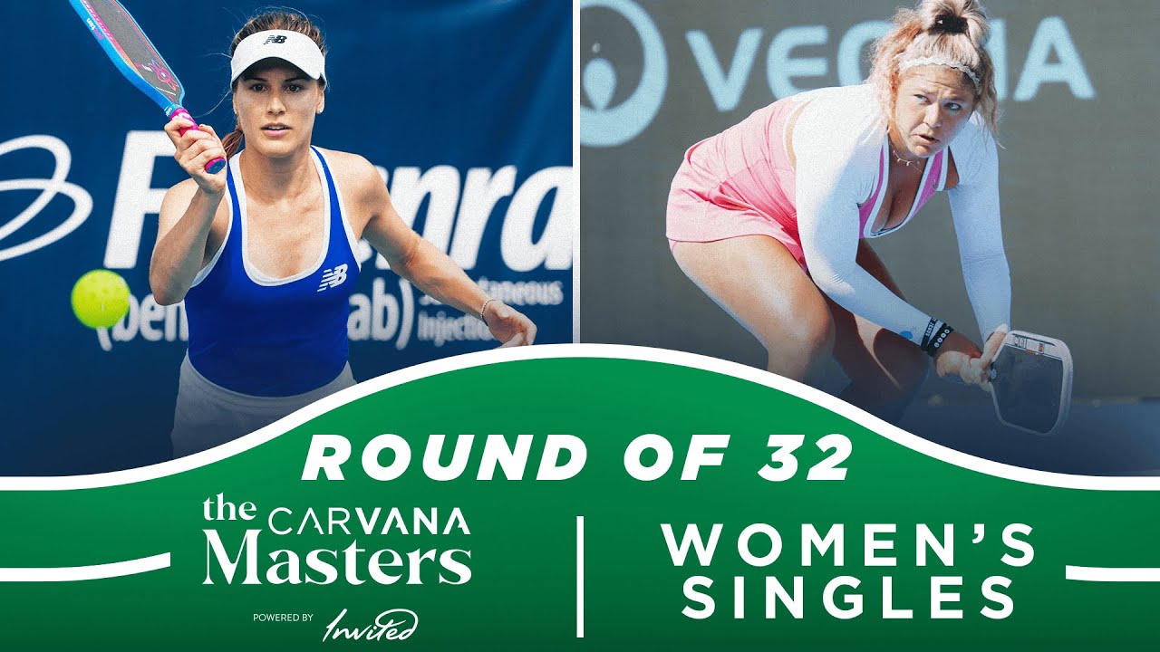 Genie Bouchard vs Nicole Conard at the The Carvana Masters