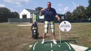 Gary Bates Golf Academy - Living Rooms Lessons on Location: How to hit a hybrid!