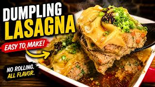 I Made Dumpling Lasagna… Then Took It Too Far!