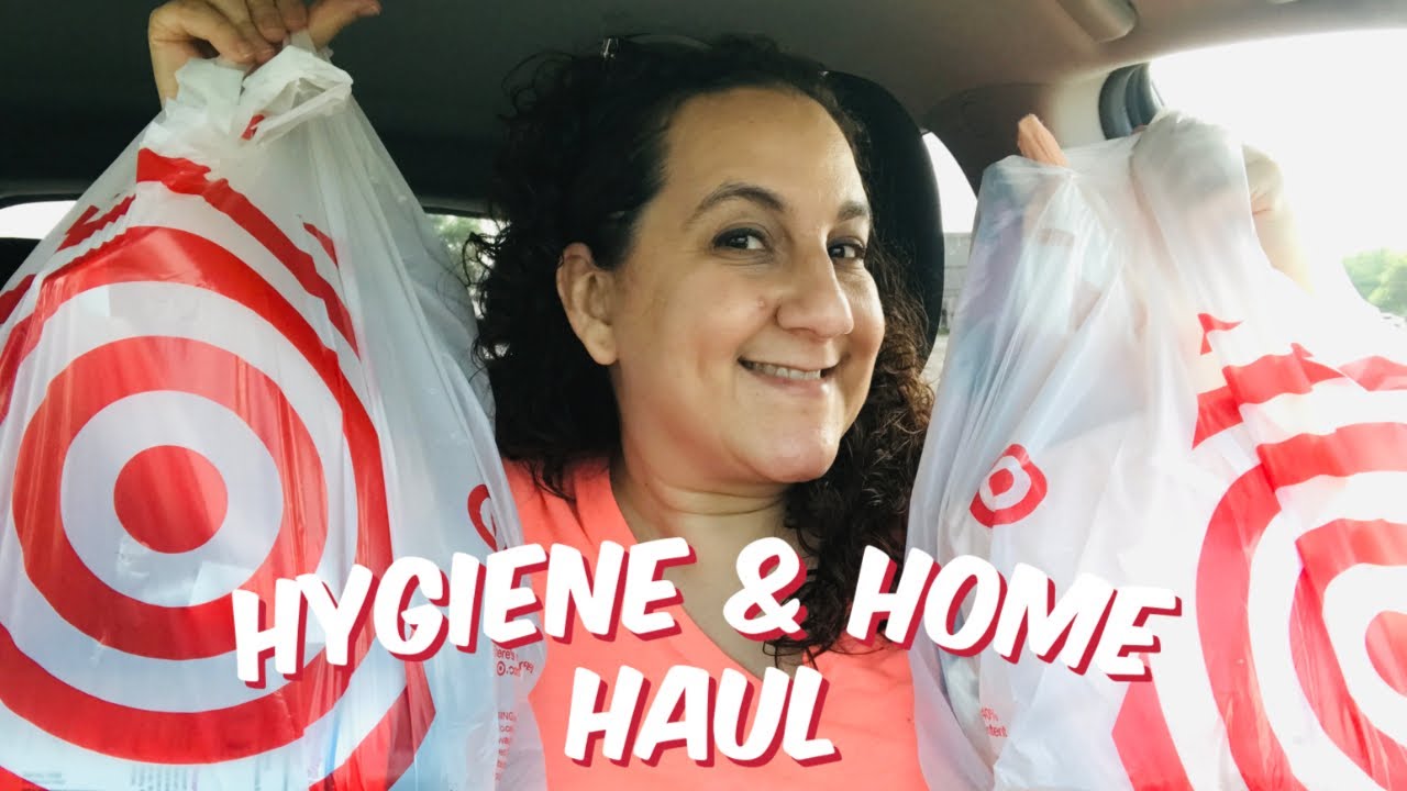 HYGIENE HAUL + HOME ESSENTIALS TARGET HAUL HAVES MEN'S HYGIENE ROUTINE