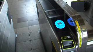 Jr西日本東福寺駅の自動改札にSugocaをタッチ