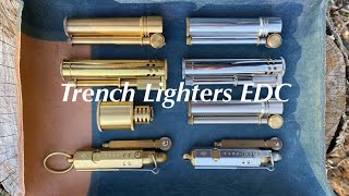 My Trench Lighter EDC Collection!!!