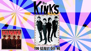 THE KINKS - You Really Got Me (Lyrical Music Video)